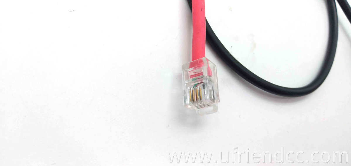 CUSTOM RJ9 RJ10 to Female 3.5mm Audio Jack Headset Adapter Cable for Office Phone